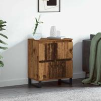 Dressoir met opslag met de deur Bruin 60 x 35 x 70 cm Bewerkt hout