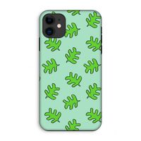 Groene blaadjes: iPhone 11 Tough Case