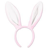 10x Bunny oren roze met wit voor volwassenen - thumbnail