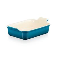 LE CREUSET - Aardewerk - Ovenschaal 26cm Deep Teal
