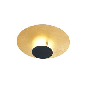 Fischer & Honsel PlafondlampPlanet zwart met goud - 21454