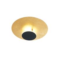 Fischer & Honsel PlafondlampPlanet zwart met goud - 21454