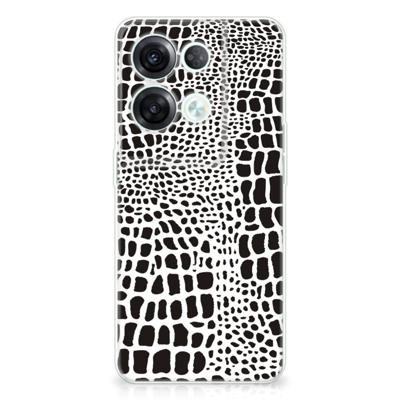 OPPO Reno8 Pro | TPU Hoesje | Slangenprint