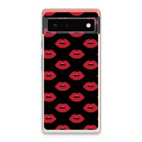 Lips: Google Pixel 6 Transparant Hoesje