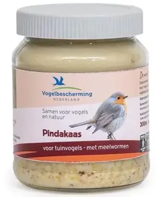 Vogebescherming Nederland Pindakaas meelwormen 330g