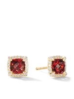 David Yurman boucles d'oreilles Châtelaine en or 18ct à ornements - Rouge - thumbnail