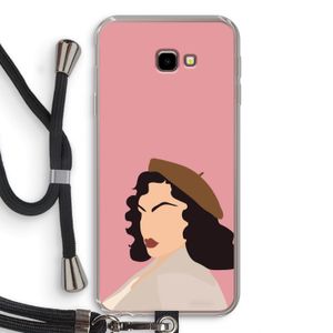 Confidence: Samsung Galaxy J4 Plus Transparant Hoesje met koord
