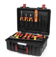 Wiha 9300-70403 Gereedschapskoffer Basic Set L Elektrisch | 18 delig - 45530