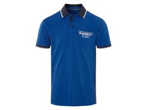 LIVERGY Polo heren (Blauw, M)