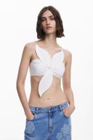 Blouse met bloemen Tyler McGillivary - WHITE - L