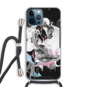 Camouflage de sommeil: iPhone 12 Pro Transparant Hoesje met koord