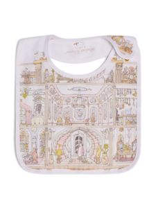 Atelier Choux Dollhouse graphic-print bib - Blanc