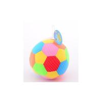 Baby speelgoed ballen - Pluche bal met rammelaar - multi kleuren - D18 cm
