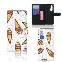 Honor 20 Pro | Book Cover | Icecream | Portemonnee hoesje