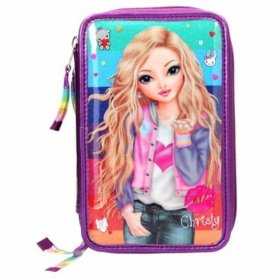 TOPModel - Tripple Pencil Case - Friends - Rainbow (0410628)