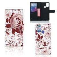 Hoesje Alcatel 1S (2021) Watercolor Flowers Hoesje Alcatel 1S (2021) Watercolor Flowers