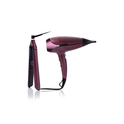 ghd Deluxe Set - Chronos Stijltang & Helios Föhn - Cherry Chic Collection