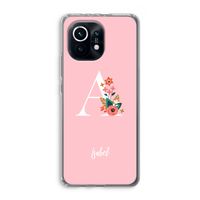 Pink Bouquet: Xiaomi Mi 11 Transparant Hoesje