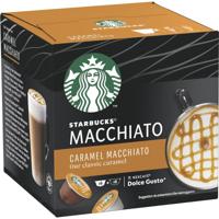 Nescafé Dolce Gusto koffiecapsules Starbucks, caramel macchiato, pak van 12 stuks