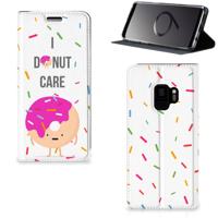 Samsung Galaxy S9 | Flip Style Cover | Donut Roze