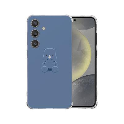 Samsung Galaxy S25 Hoesje - Baby Rhino TPU Antishock Samsung Galaxy S25 Hoesje - Baby Rhino TPU Antishock