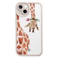 iPhone 14 siliconen case - Giraffe