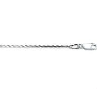 Ketting slangschakel zilver 1,4 mm x 40 cm - thumbnail