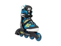 K2 Raider Beam Verstelbare Kinder Inline Skate L 35-40 Zwart / Blauw