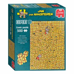 Jan Van Haasteren legpuzzel expert 4 overal cadeautjes!, 500