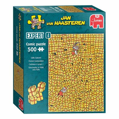 Jan Van Haasteren legpuzzel expert 4 overal cadeautjes!, 500