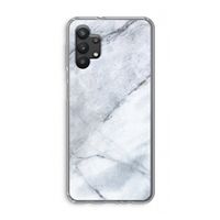 Witte marmer: Samsung Galaxy A32 5G Transparant Hoesje