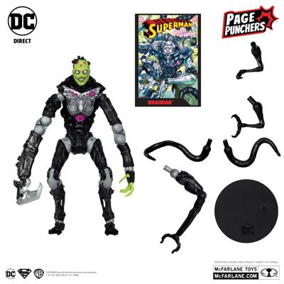 McFarlane Brainiac (Ghosts of Krypton) Platinum
