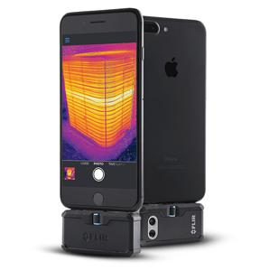 FLIR ONE PRO LT iOS Warmtebeeldcamera voor smartphone -20 tot +120 °C 80 x 60 Pixel 8.7 Hz