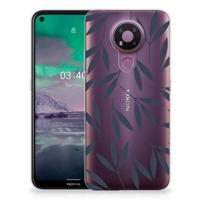 Nokia 3.4 | TPU Case | Leaves Blue