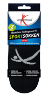 Lucovitaal Bamboe Sportsokken Zwart 43-46