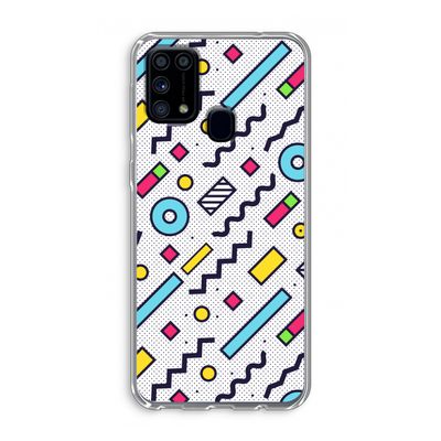 8-bit N°8: Samsung Galaxy M31 Transparant Hoesje