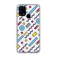 8-bit N°8: Samsung Galaxy M31 Transparant Hoesje