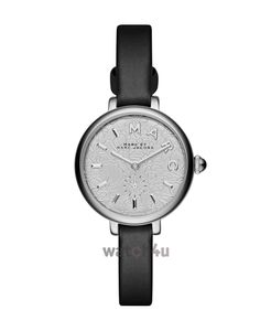 Horlogeband Marc by Marc Jacobs MJ1422 Leder Zwart 8mm