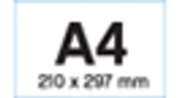 Apli witte etiketten ft 105 x 42,4 mm (b x h), 1.400 stuks, 14 per blad (1277) - thumbnail