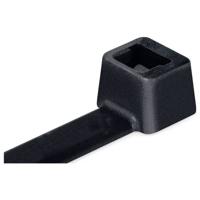 HellermannTyton 138-00019 UB140A-B-PA66-BK Kabelbinder 140 mm 2.50 mm Zwart 100 stuk(s)