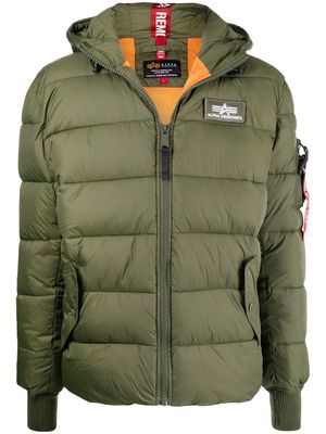 Alpha Industries veste matelassée à logo - Vert