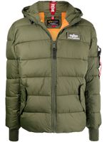 Alpha Industries veste matelassée à logo - Vert Alpha Industries veste matelassée à logo - Vert