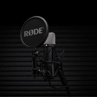 RODE Microphones NT1 5th Generation Black Zangmicrofoon Statief Zendmethode:Kabelgebonden Incl. shockmount, Incl. kabel, Incl. tas XLR, USB-C Kabelgebonden - thumbnail