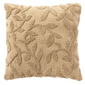 Dutch Decor - HOJA - Kussenhoes 45x45 cm Semolina - beige