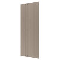 Designradiator Plieger Cavallino Retto Enkel 1666 Watt Middenaansluiting 200x75,4 cm Zandsteen