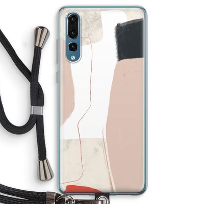 Lava: Huawei P20 Pro Transparant Hoesje met koord
