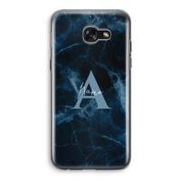 Midnight Marble: Samsung Galaxy A5 (2017) Transparant Hoesje