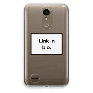 Link in bio: LG K10 (2017) Transparant Hoesje