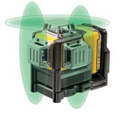 DeWalt DCE089D1G zelfnivellerende kruislijnlaser 10.8V - groene laser - DCE089D1G-QW - thumbnail