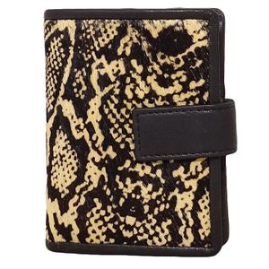 DSTRCT Wild And Free Pasjeshouder Billfold RFID Black with Snake